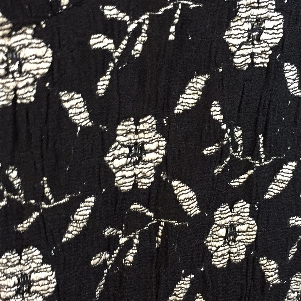 Free People black/silver dress w/ cut-outs- NWT - Picture 5 of 5